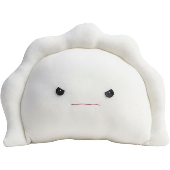 Snugeasy Pierogi Pillow, Pierogi Plush Pillow Home Decor, Cute Dumpling Plush Pillows (A)