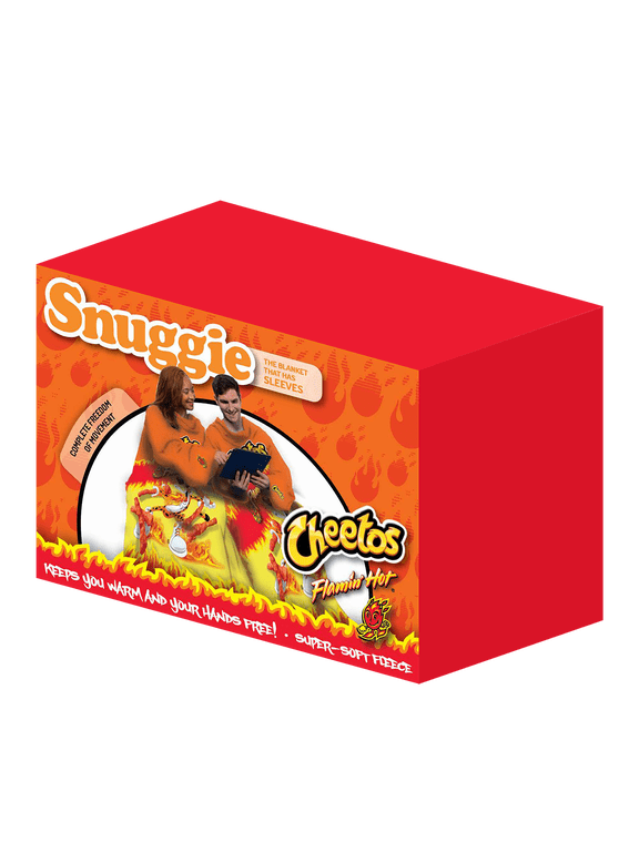 Cheetos Flaming Hot Wearable Blanket
