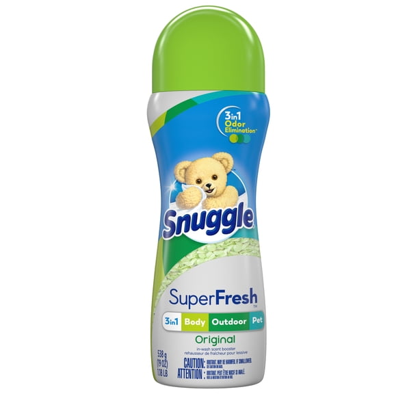 Snuggle 3 in 1 In-Wash Scent Booster, Super Fresh Original, 19 Ounce