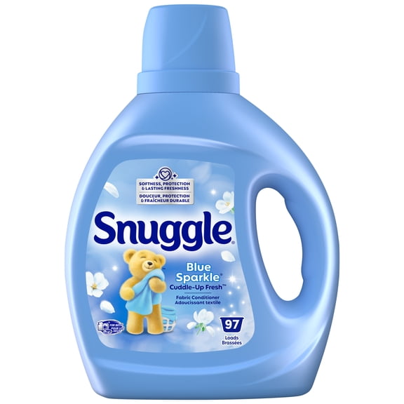 Snuggle Liquid Fabric Softener, Blue Sparkle, 66 oz,  97 Loads