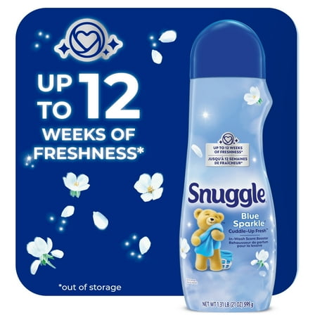 Snuggle In Wash Scent Booster, Blue Sparkle, 21 oz