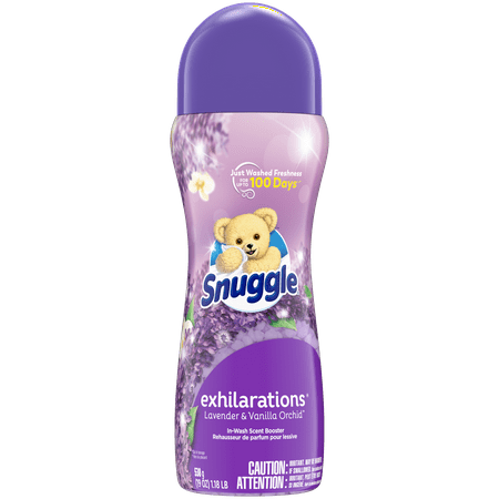 Snuggle Exhilarations In-Wash Scent Booster, Lavender and Vanilla Orchid, 19 Ounce