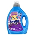 thumbnail image 1 of Snuggle Exhilarations Liquid Fabric Softener, Lavender and Vanilla Orchid, 2X Concentrated (80 fl oz, 188 loads), 1 of 5