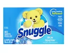 Snuggle Fabric Softener Dryer Sheets, Blue Sparkle, 80 Count