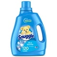 thumbnail image 1 of Snuggle Fabric Softener Liquid, Blue Sparkle, 96 Ounce, 120 Loads, 1 of 12