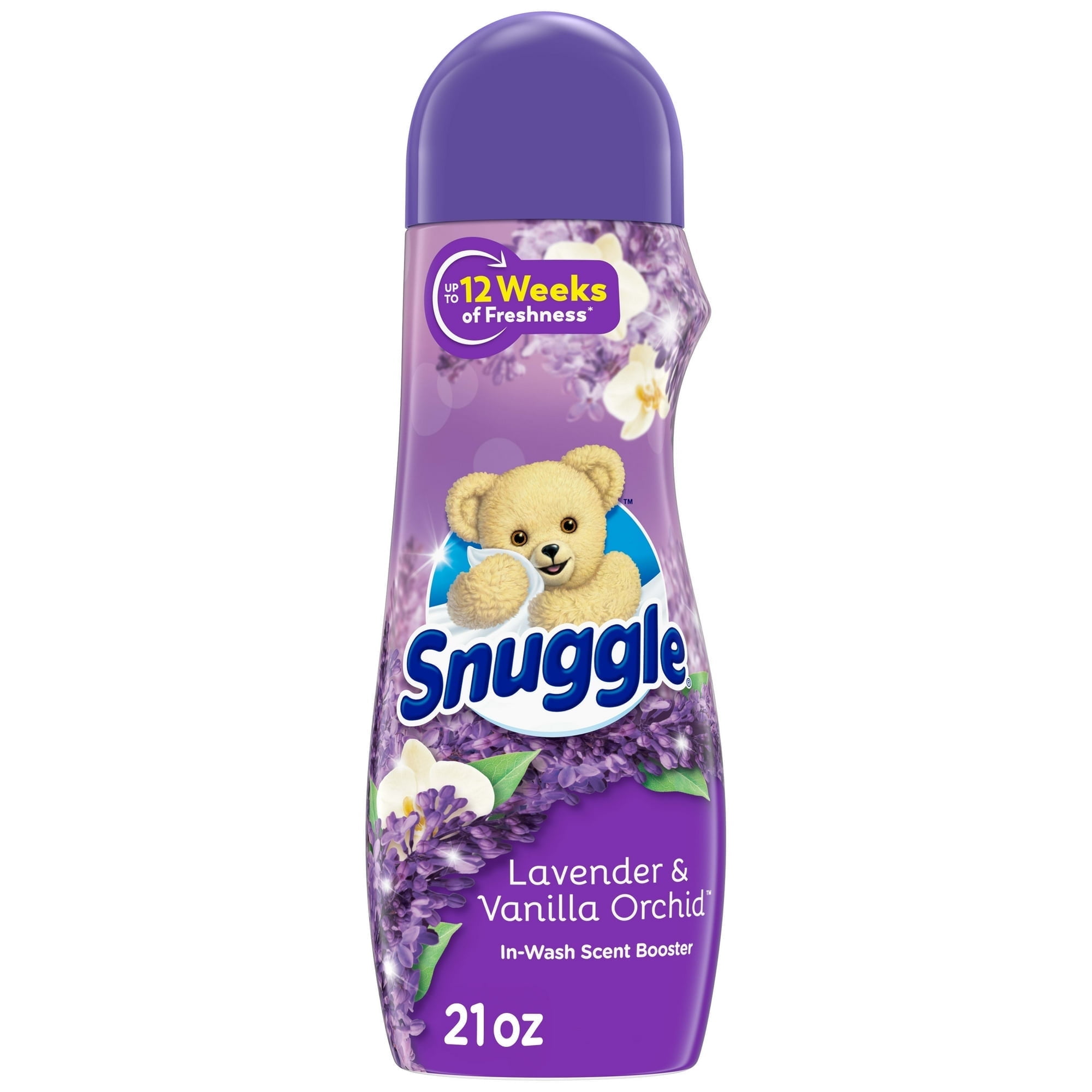 Snuggle In Wash Scent Booster, Lavender \u0026 Vanilla Orchid, 21 Ounce (3 pack)