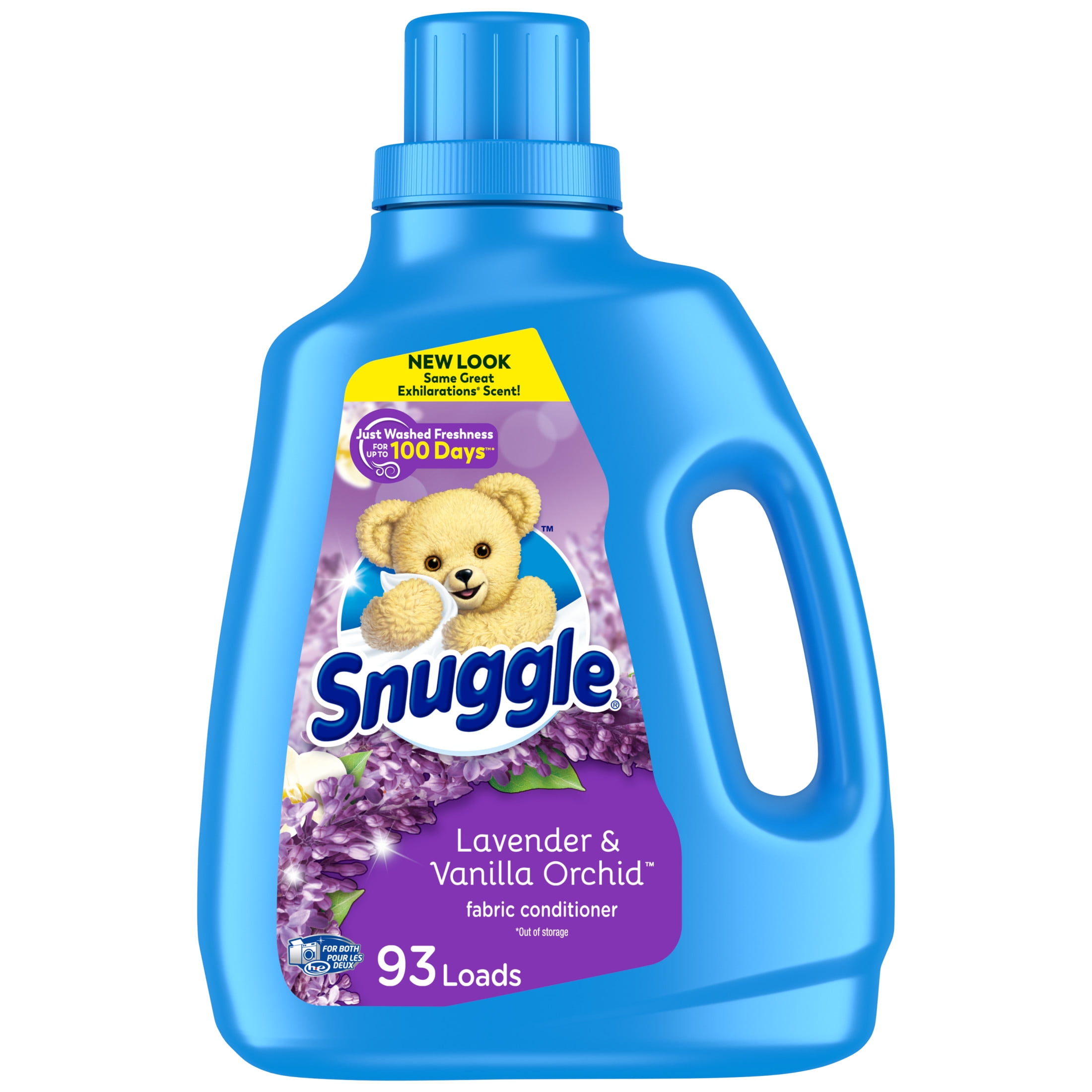 Snuggle Liquid Fabric Softener, Lavender & Vanilla Orchid, 75 Ounce, 94