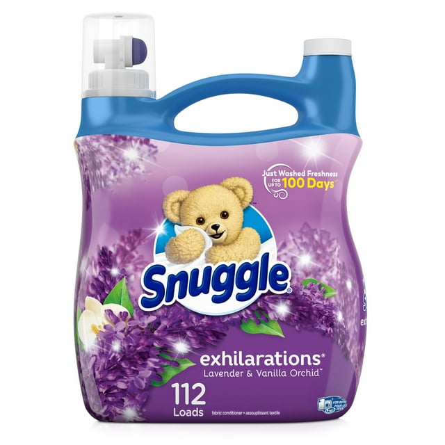 Snuggle Liquid Fabric Softener, Lavender & Vanilla Orchid, 96 Ounce