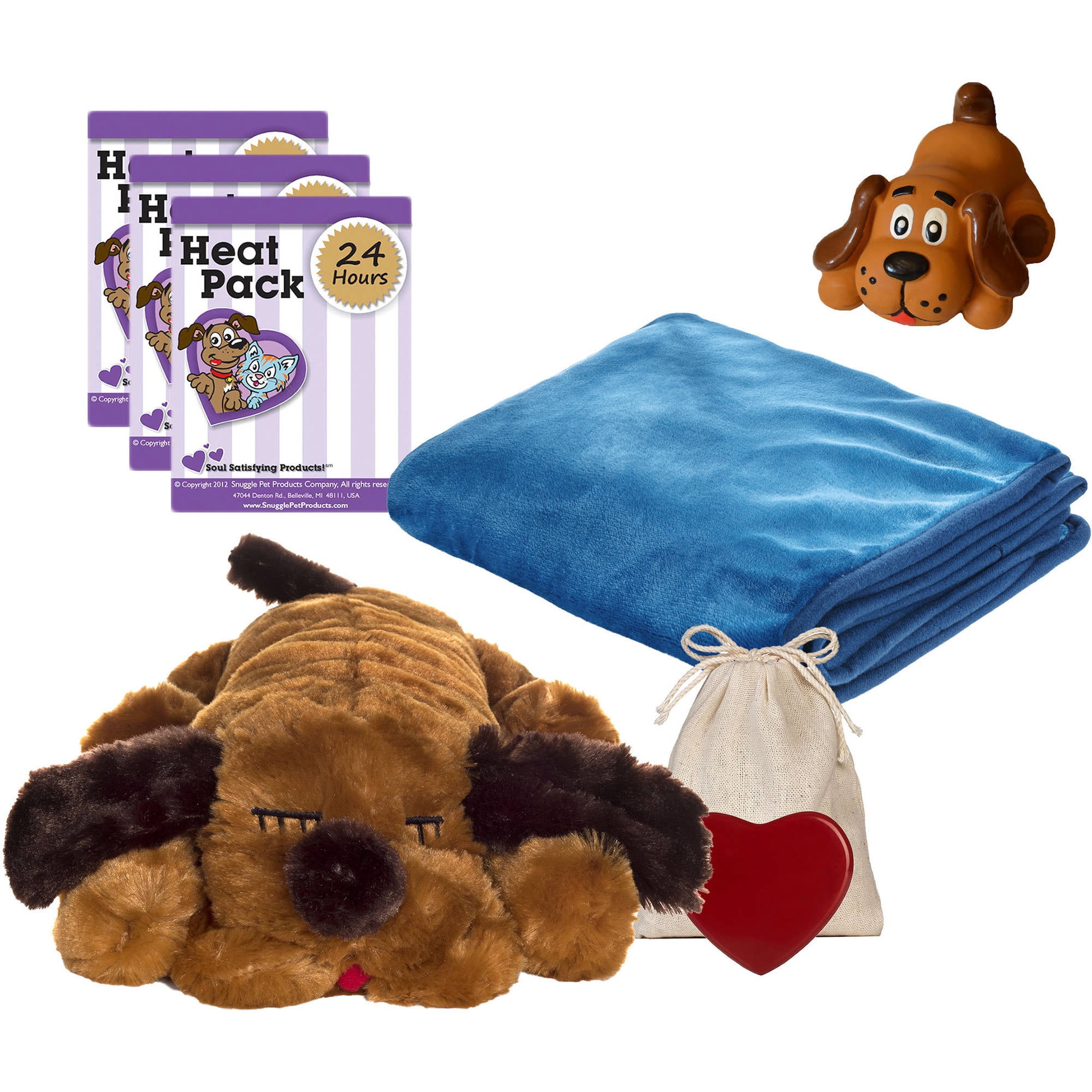Snuggle Puppy Starter Kit, Brown Mutt