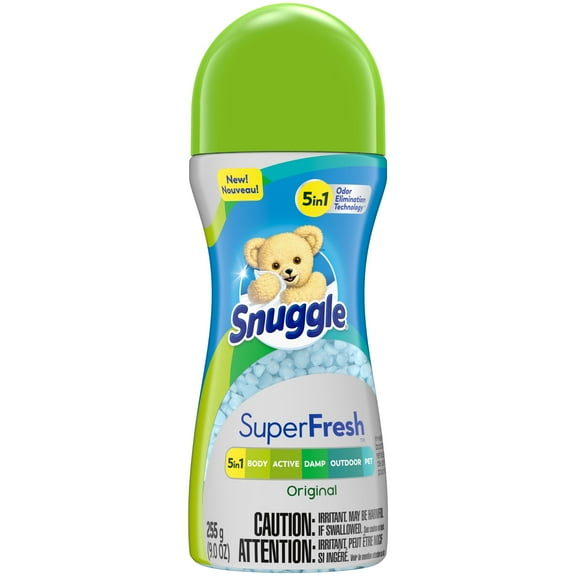 Snuggle Scent Shakes In-Wash Scent Booster Beads, SuperFresh Original, 9 Ounces
