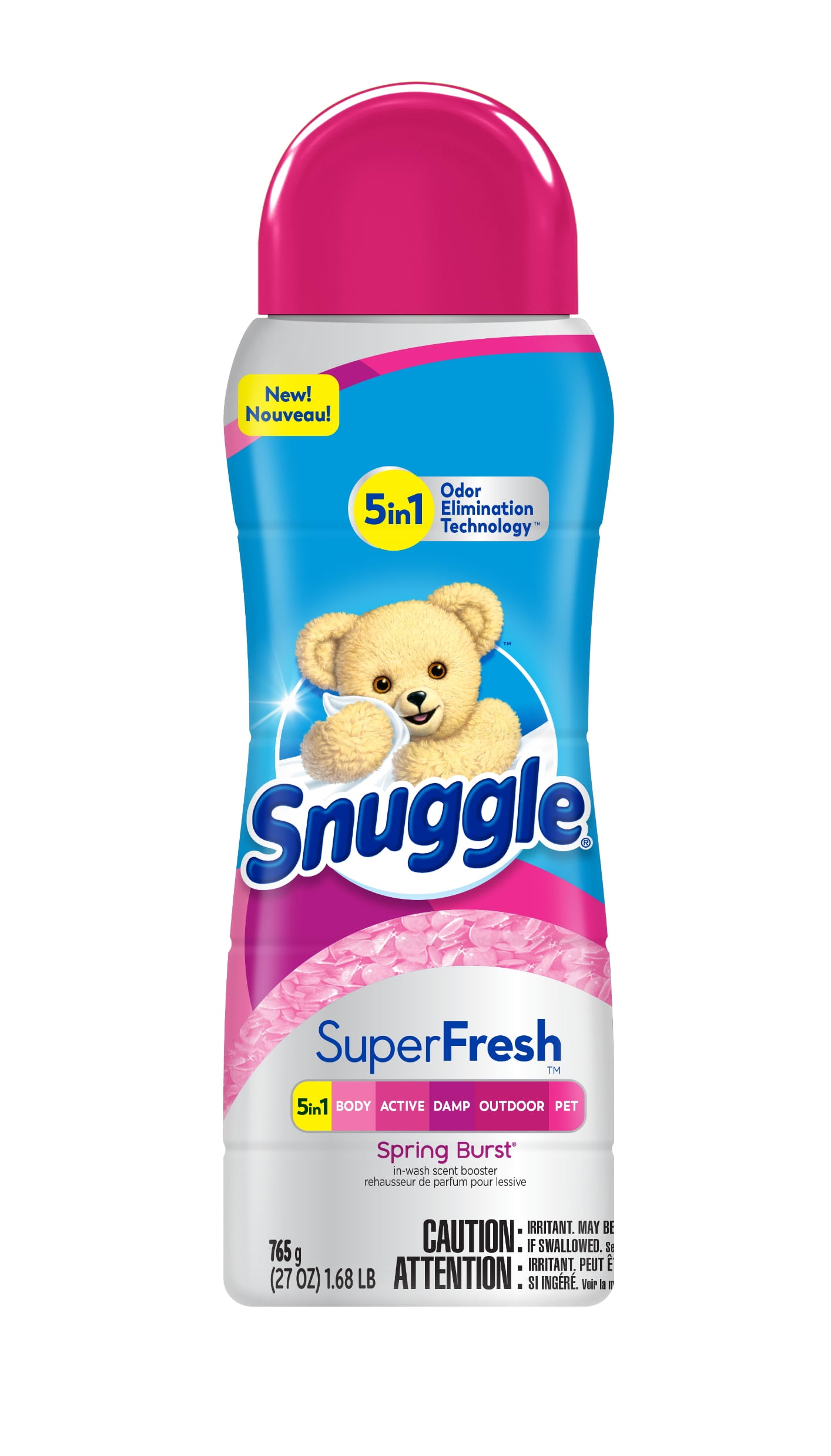Snuggle Scent Shakes InWash Scent Booster Beads, SuperFresh Spring