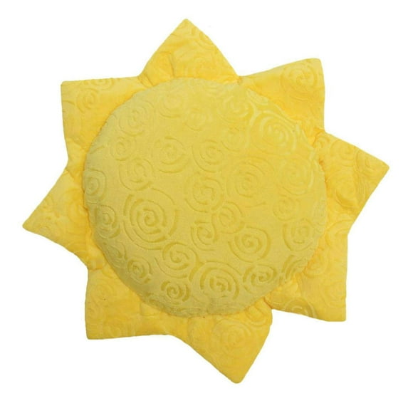 Snuggle Stuffs Sun 14" Minky Plush Throw Pillow