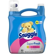 Snuggle Super Fresh Liquid Fabric Softener, Spring Burst, 90 Loads, 95 Fluid Ounce