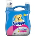 Snuggle Super Fresh Liquid Fabric Softener, Spring Burst, 90 Loads, 95 ...