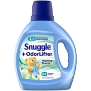 Snuggle SuperFresh Liquid Fabric Softener, Odor Eliminating, Morning Breeze, 67 Loads