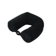 thumbnail image 1 of Snuggle Velvet Twist Memory Foam Travel Neck Pillow, 1 of 4