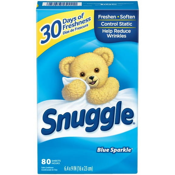 Snuggle blue sparkle sheets
