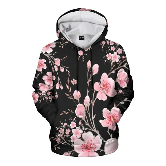 SnuggleHive Cherry Blossom Sweatshirts for Running,sports,hunting,gym