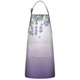 thumbnail image 1 of SnuggleHive Purplr Lavender Cooking Baking Aprons, 1 of 7