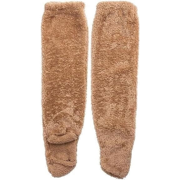 SnugglePaws Sock Slippers, Sock Slippers for Women, Warm Over Knee Fuzzy Socks