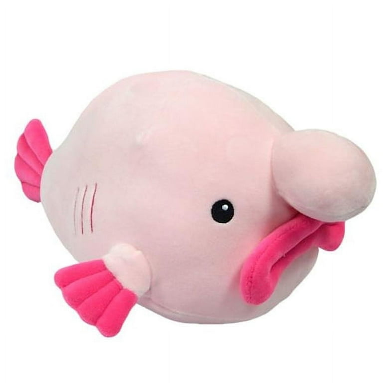 Snugglies Blob Fish 15 inch Stuffed Animal by Fiesta. Pink