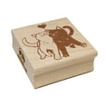 thumbnail image 1 of Snuggling Cat Couple Love Anniversary Valentine's Day Square Rubber Stamp Stamping Scrapbooking Crafting - Medium 1.75in, 1 of 7