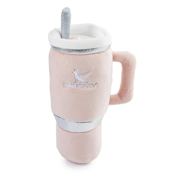 Snuggly Cup, Plush Designer Dog Toys With Interactive Squeaker, Stimulating Pet Enrichment, Machine-Washable & Safe Materials For All Breeds, One Size