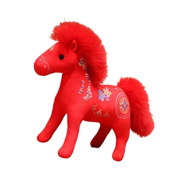Snuggly Plush Horse Stuffed Toy Filling Machine Washable Adorable Design For Toddler And Collectors
