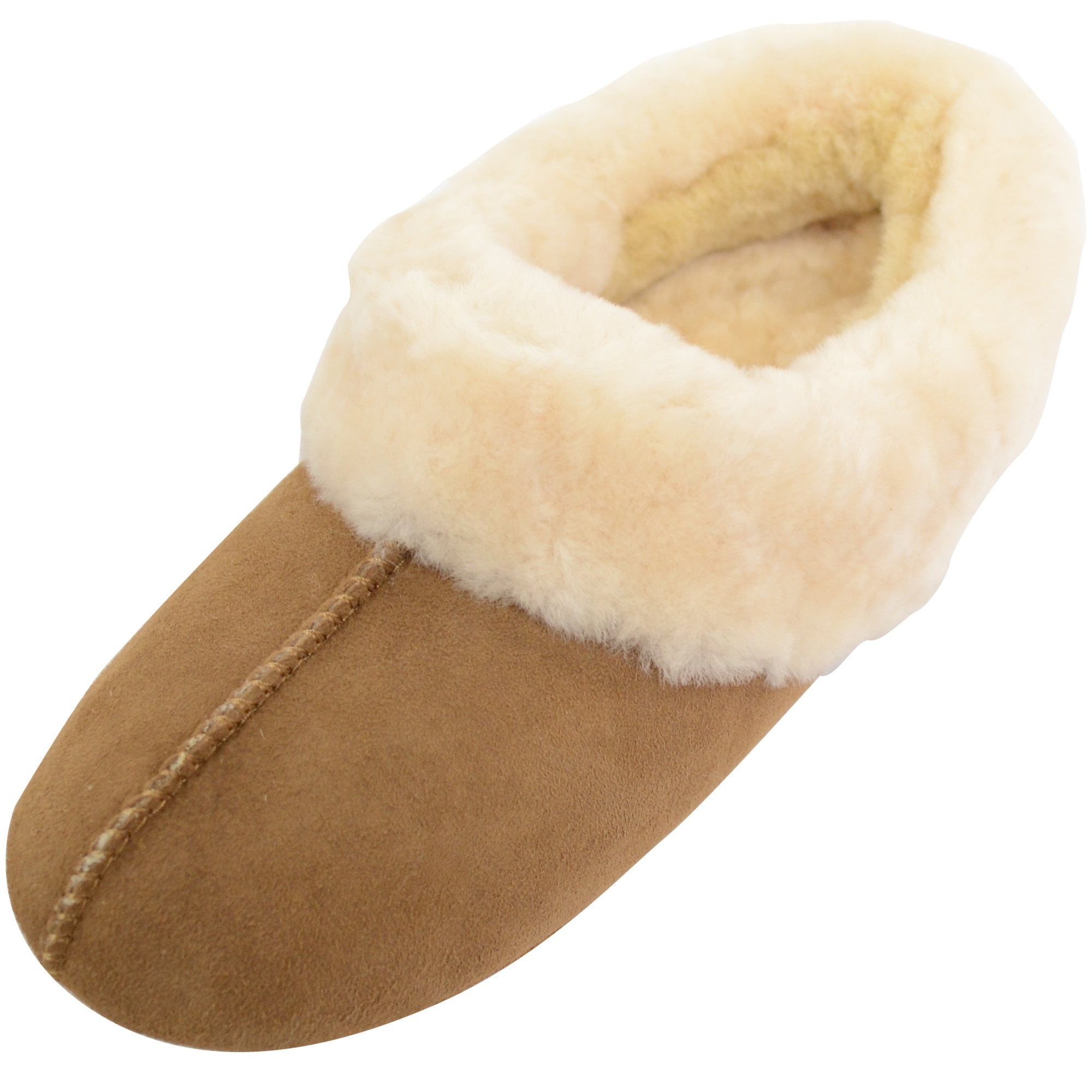 Snugrugs Ladies Luxury Genuine 100% Full Sheepskin Slipper with Soft ...