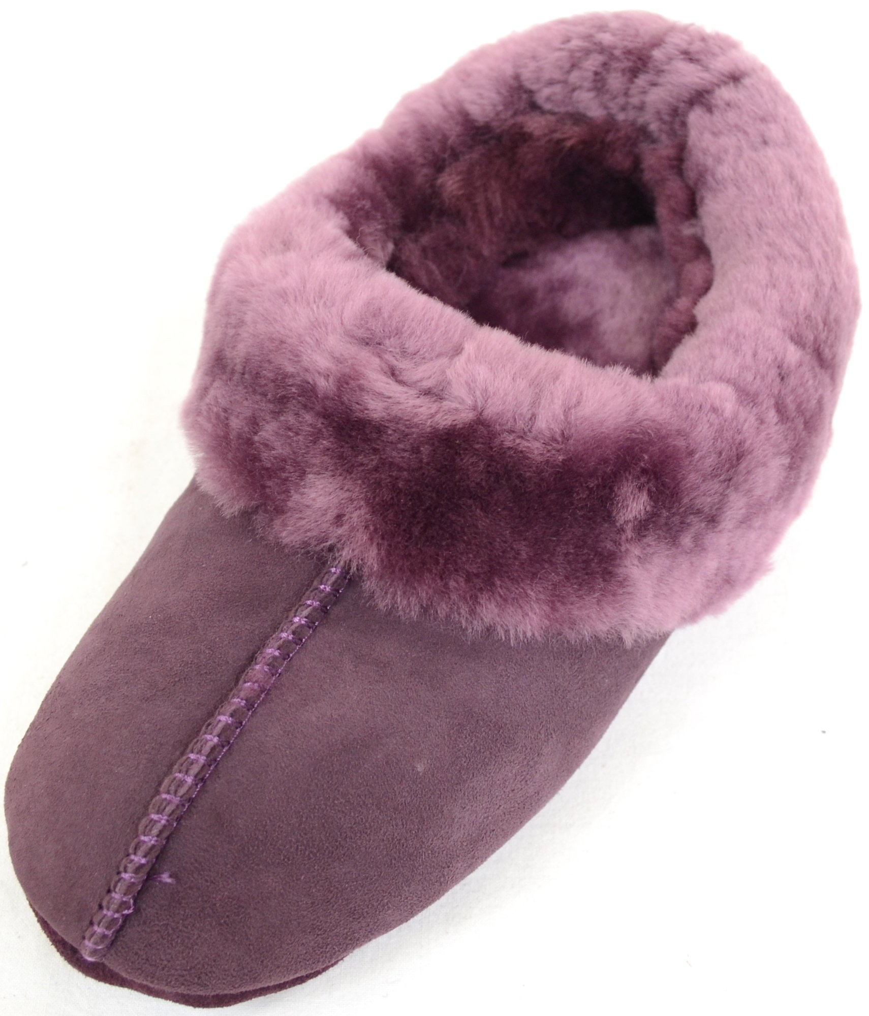 Snugrugs Ladies Luxury Genuine 100% Full Sheepskin Slipper with Soft ...