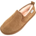 thumbnail image 1 of Snugrugs Mens Luxury Sheepskin Slipper with Light Weight Flexible Sole - Chestnut - US 13, 1 of 7
