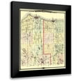 thumbnail image 1 of Snyder 15x18 Black Modern Framed Museum Art Print Titled - Racine Kenosha Wisconsin Landowner - Snyder 1878, 1 of 5