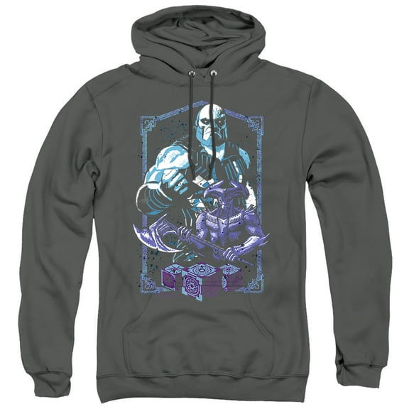 Snyder Cut Justice League Movie Agents Of Darkness Unisex Adult Pull-Over Hoodie, Charcoal, X-Large