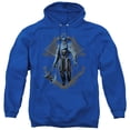 thumbnail image 1 of Snyder Cut Justice League Movie Steppenwolf Two Tone Unisex Adult Pull-Over Hoodie, Royal, Small, 1 of 6
