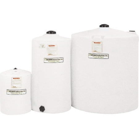 Snyder Industries 65 Gallon Plastic Vertical Dome Top Tank