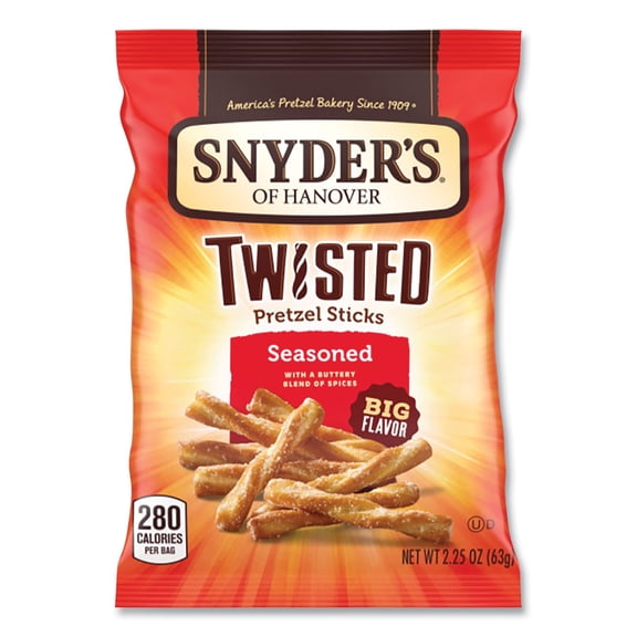 Pretzels Seasoned 2.25 oz Bag 36/Carton OFX14750