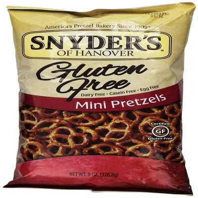 Snyder,S Of Hanover Gluten Free Mini Pretzels 3 Pack - 8Oz.