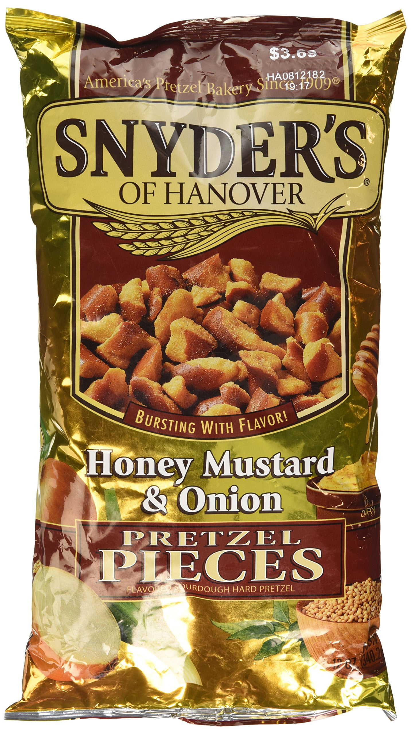 mustard onion pretzels
