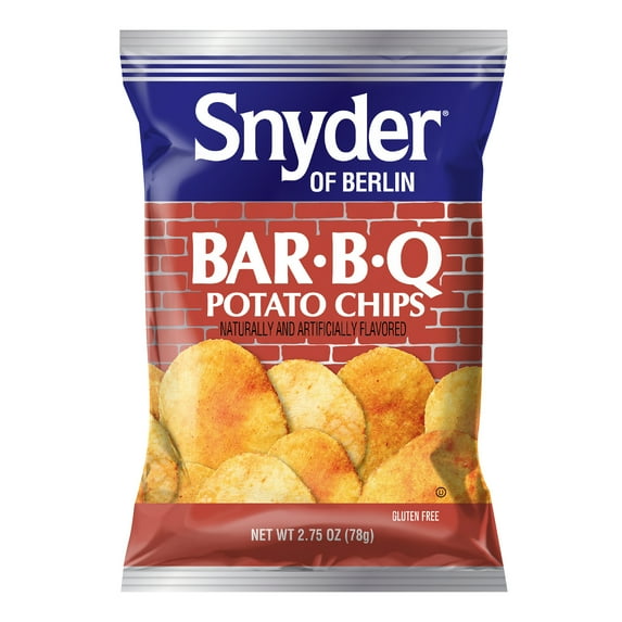 Snyder of Berlin Bar-B-Q Potato Chips, Gluten-Free, 2.75 oz Bag