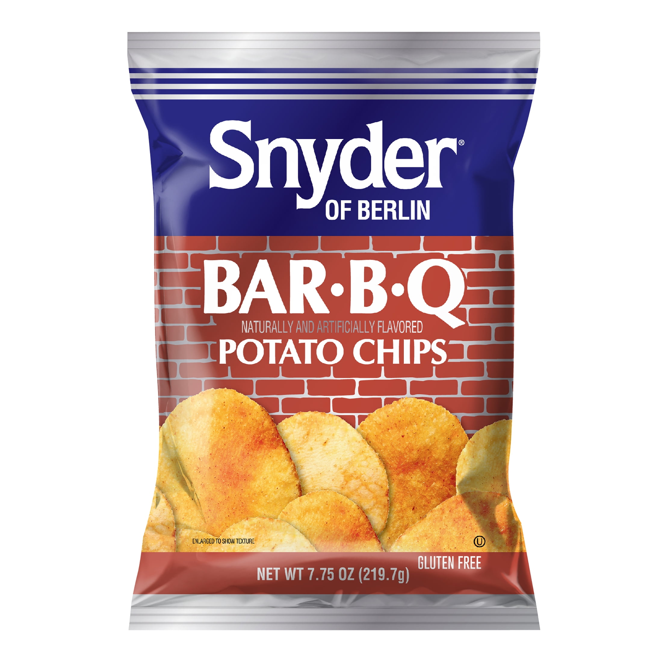 Snyder of Berlin Bar-B-Q Potato Chips, Gluten-Free, 7.75 oz Bag
