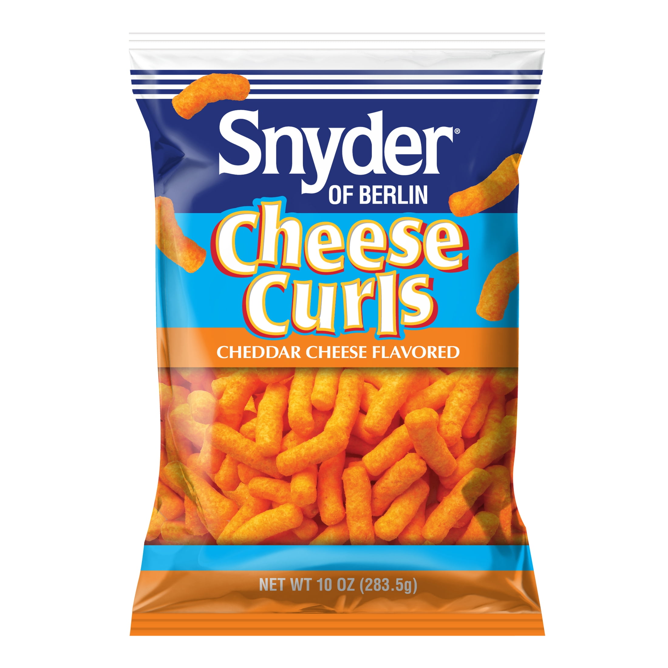 Snyder of Berlin Cheddar Cheese Curls, 10 oz Bag