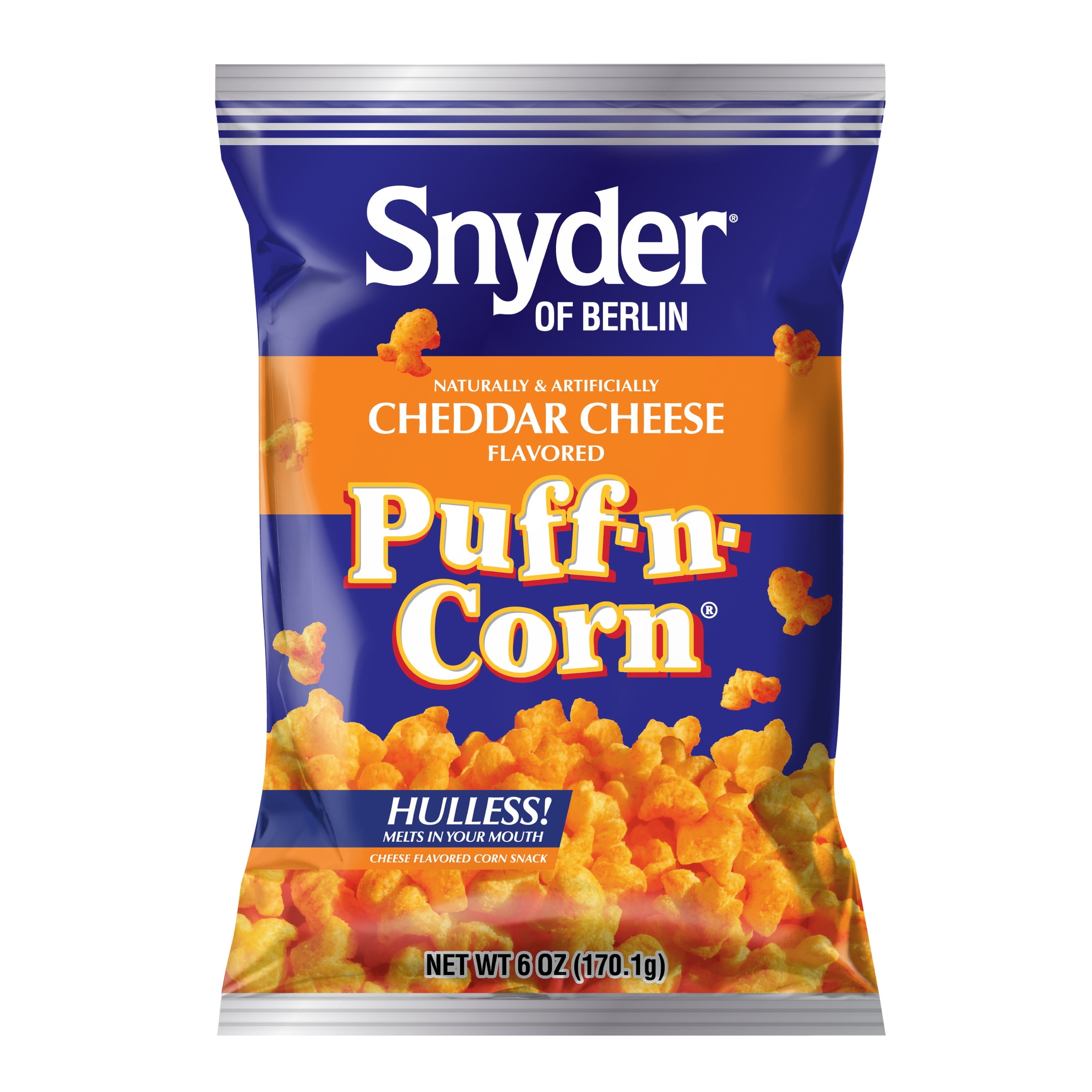 Snyder of Berlin Cheddar Cheese PuffnCorn, 6 oz Bag