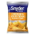 thumbnail image 1 of Snyder of Berlin Cheddar & Sour Cream Potato Chips, Gluten-Free, 7.75 oz Bag, 1 of 8