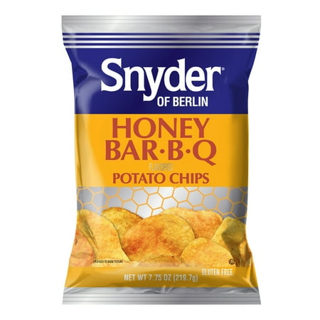 Snyder of Berlin Honey Bar-B-Q Potato Chips, Gluten-Free, 7.75 oz Bag