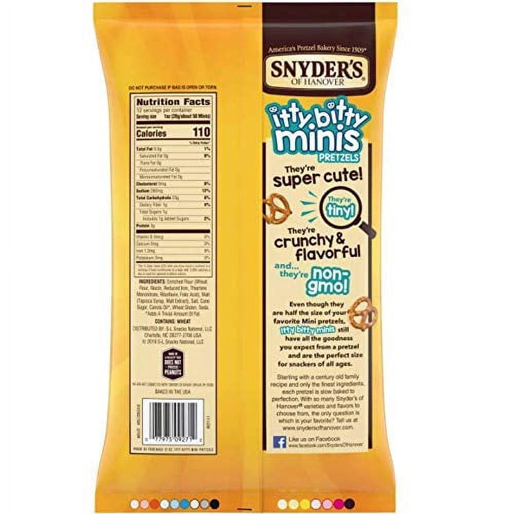 Snyder's Itty Bitty Mini Pretzels 12oz