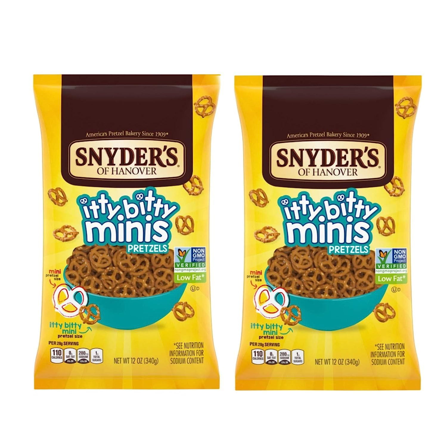 Snyder's Itty Bitty Mini Pretzels 12oz