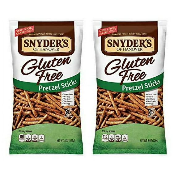 Snyder's of Hanover All Natural Gluten-Free Pretzel Sticks (Pack of 2)