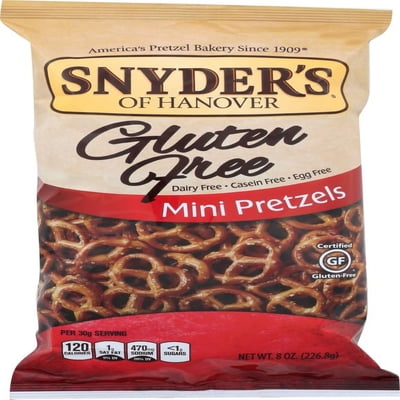 Snyder's of Hanover Gluten Free Mini Pretzels - 8 oz - 2 pk