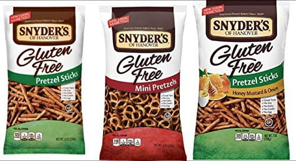 Snyder's of Hanover Pretzel Variety Pack, 7oz & 8oz - Walmart.com