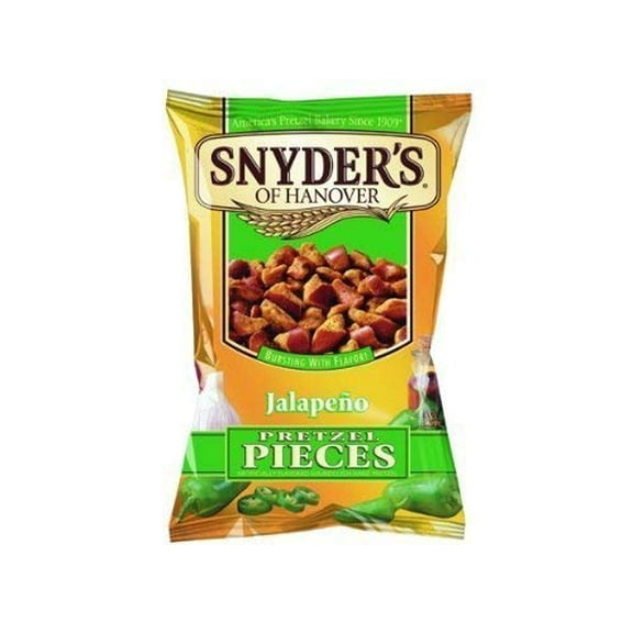 Snyder's of Hanover: Jalapeno Pretzel Pieces, 2.25 Oz. - 10 Pack!!!!